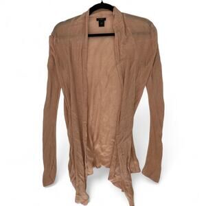 Ann taylor light peach cardigan shaw cover up. NWOT